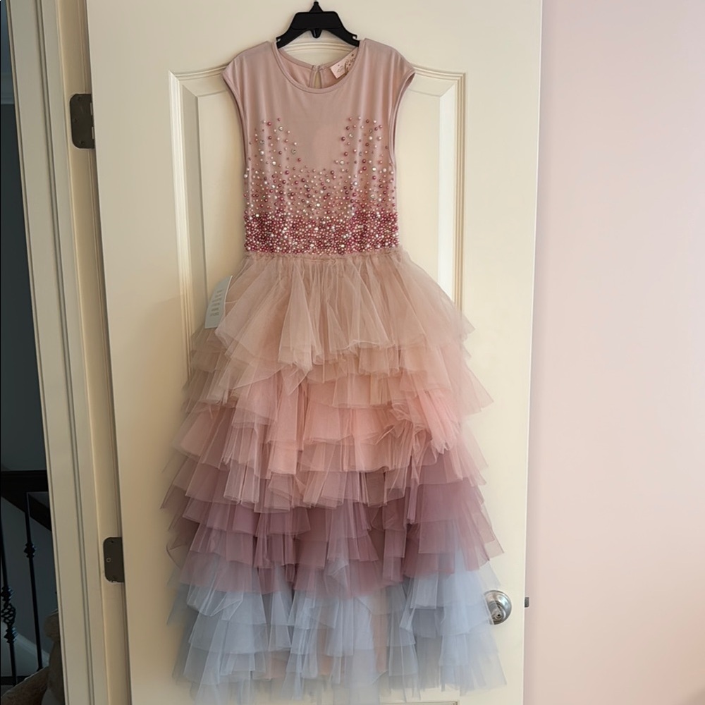 Tutu Du Monde Pink and Purple Layered Dress - New With Tags